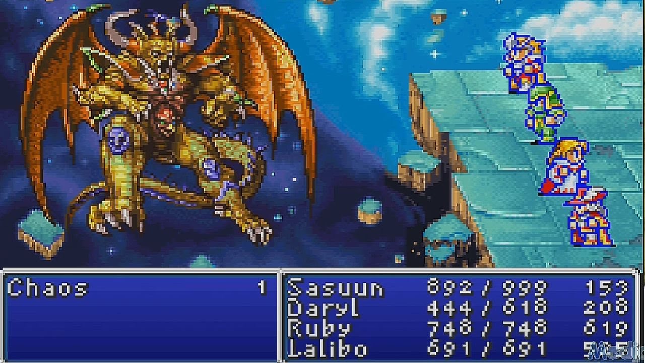 Final Fantasy I & II: Dawn of Souls  (GBA) Gameplay 