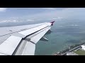 Airasia Penang (PEN) to Kuching (KCH) take off.