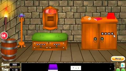 Dungeon Room Escape Walkthrough (TOLL FREE GAMES)