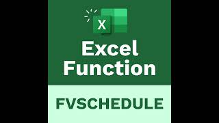 The Learnit Minute - FVSCHEDULE Function #Excel #Shorts screenshot 4