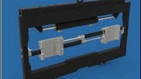 Side Shifting Fork Positioner demonstration Mitsubishi Forklift New York Dealer