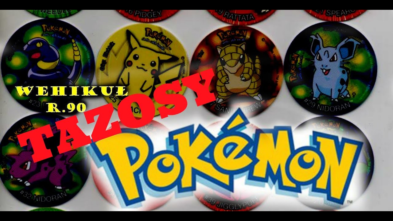 TAZOSY Pokemon | Wehikuł r.90