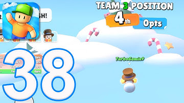 Stumble Guys - Gameplay Walkthrough Part 38 - Christmas Event (iOS, Android)