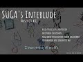Halsey - SUGA&#39;s Interlude (Lyrics)