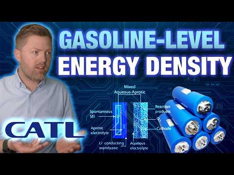 CATL Reveals Battery With Gasoline-Level Energy Density