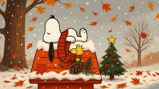 Una acogedora transición al invierno con Snoopy Jazz ✨ Ambiente navideño y vibras tranquilas