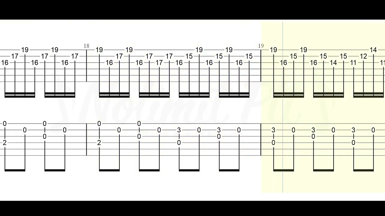 Comptine D'un Autre Été, L'après-midi Guitar Tab