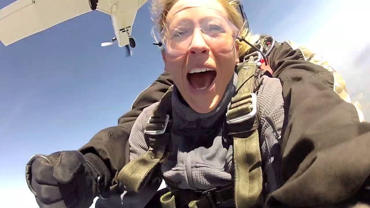 Tandem Skydive Lexington, KY Marcie Stone YouTube