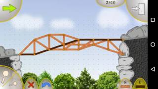 Solutions to Wood Bridges: levels 1-10 screenshot 4