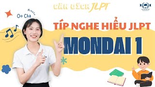 Típ TĂNG ĐIỂM nghe hiểu JLPT Mondai 1 - Cán đích JLPT cùng Minato