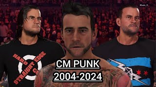 WWE 2K24 (PS5)  The Evolution Of CM Punk (20042024)