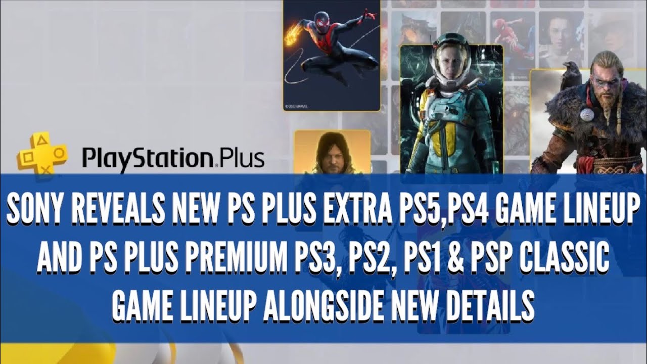 NEW PS PLUS - All PS Plus Extra Games #1: A-B Games (PS+ USA