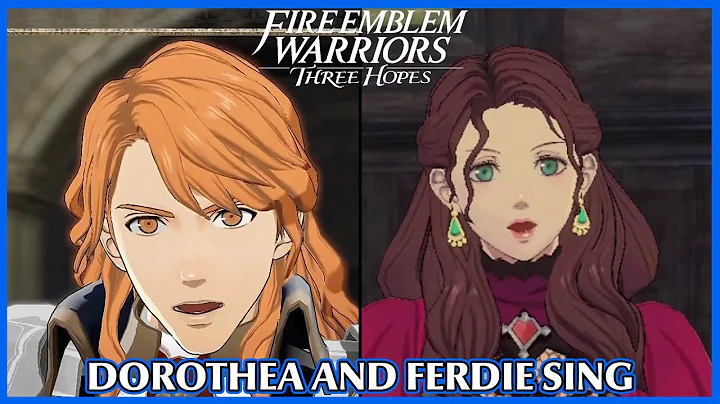 Dorothea sings the same song Ferdinand sang in Thr...