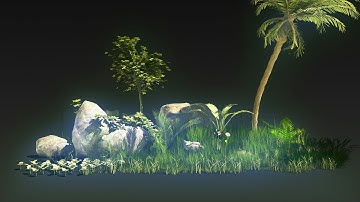 Modeling Foliage 3ds max SpeedTree tutorial part- 2