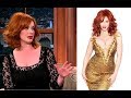 Christina Hendricks Seduces Craig Ferguson with those Knockers, Late Late Show