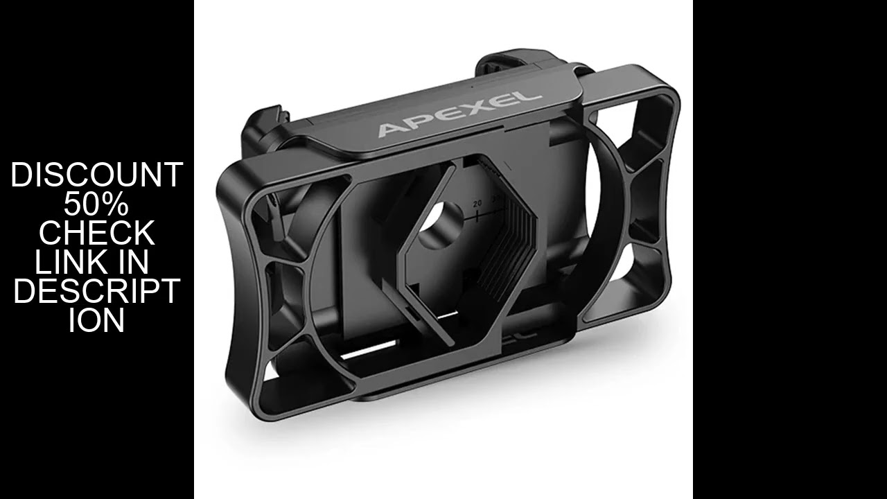 APEXEL Universal Telescope Phone Adapter For Monocular Binoculars Microscope Eyepiece Diameter Phone