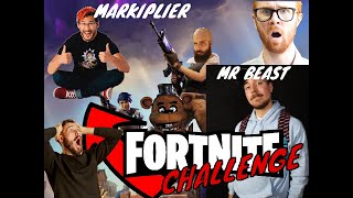 Markiplier Mr Beast tfue Fortnite Scrim | POPPY PLAYTIME challenge compilation exposed