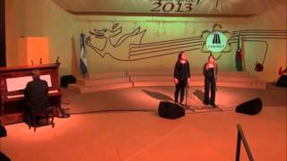 Video thumbnail of "[CH2013049] Deuawd: "Y Blodyn Gwyn" - Duo Soraya y Cinthia"