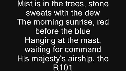 Iron Maiden - Empire of the Clouds Lyrics