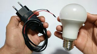 Buat alat tes kerusakan LAMPU LED gunakan CAS HP —Making LED LAMP tester using smartphone charger—