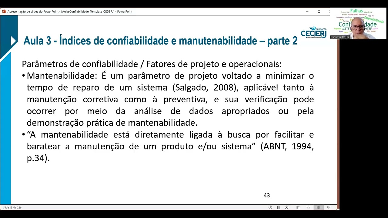 Aula 03 Confiabilidade EP CEDERJ
