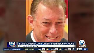 St. Lucie County Judge Suspended, Reprimanded
