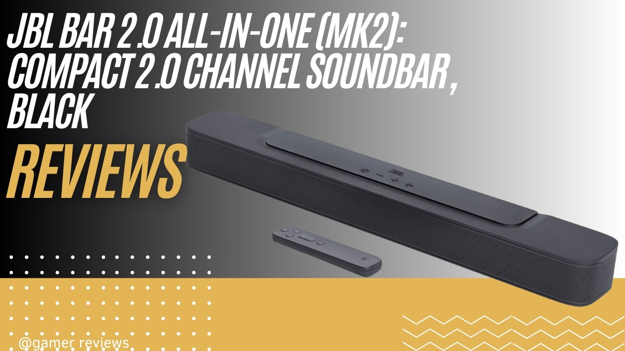 JBL Bar 2.0 All-in-One MK2 Review | Compact Soundbar with Powerful