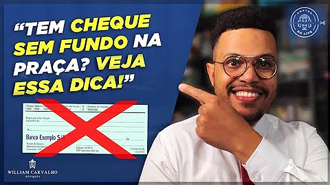 Como saber o número do cheque sem fundo?