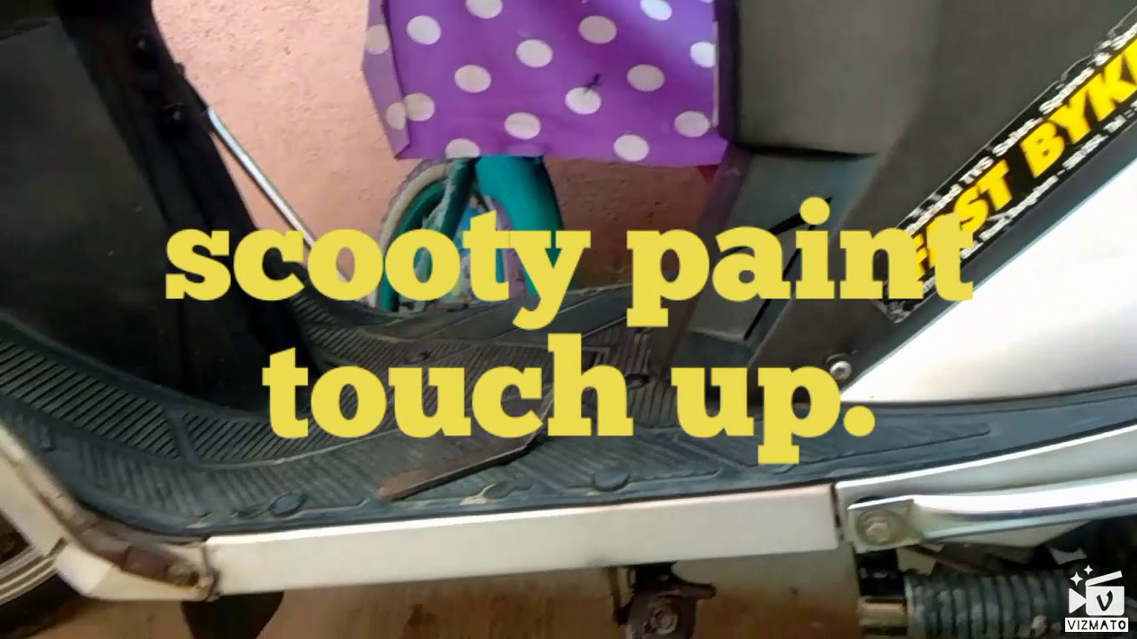 Tvs Scotty paint touch up. YouTube