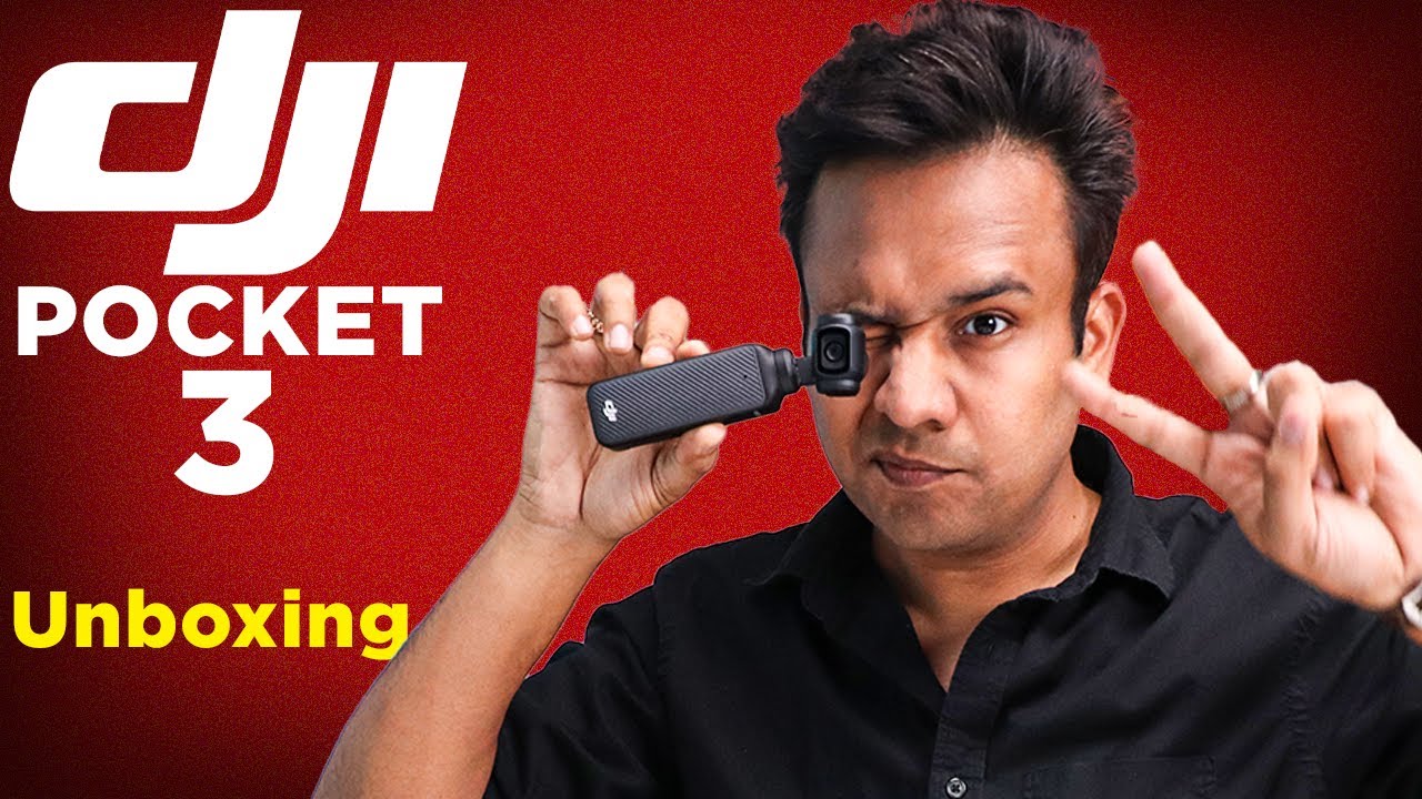 Dji Osmo Pocket 3 Unboxing In Hindi