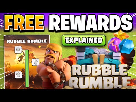 New Special Rubble Rumble Event Explained - Get All FREE Rewards & Perks in Clash of Clans