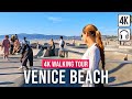 Venice Beach Walking Tour (Los Angeles) - [Immersive Sound - 4K/60fps]