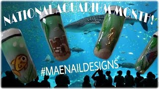 ❥Aquarium Nails! | MAENAILDESIGNS