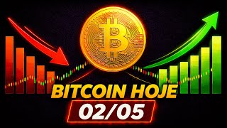 🔴 BITCOIN HOJE 05/05  🔴  | ANÁLISE  E RESENHA OPERACIONAL