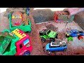 Gadi Wala Cartoon, Cleaning Vehicles Toy For Kids Fun, Car Toys, Dumper Truck, Crane, Fire Truck,
