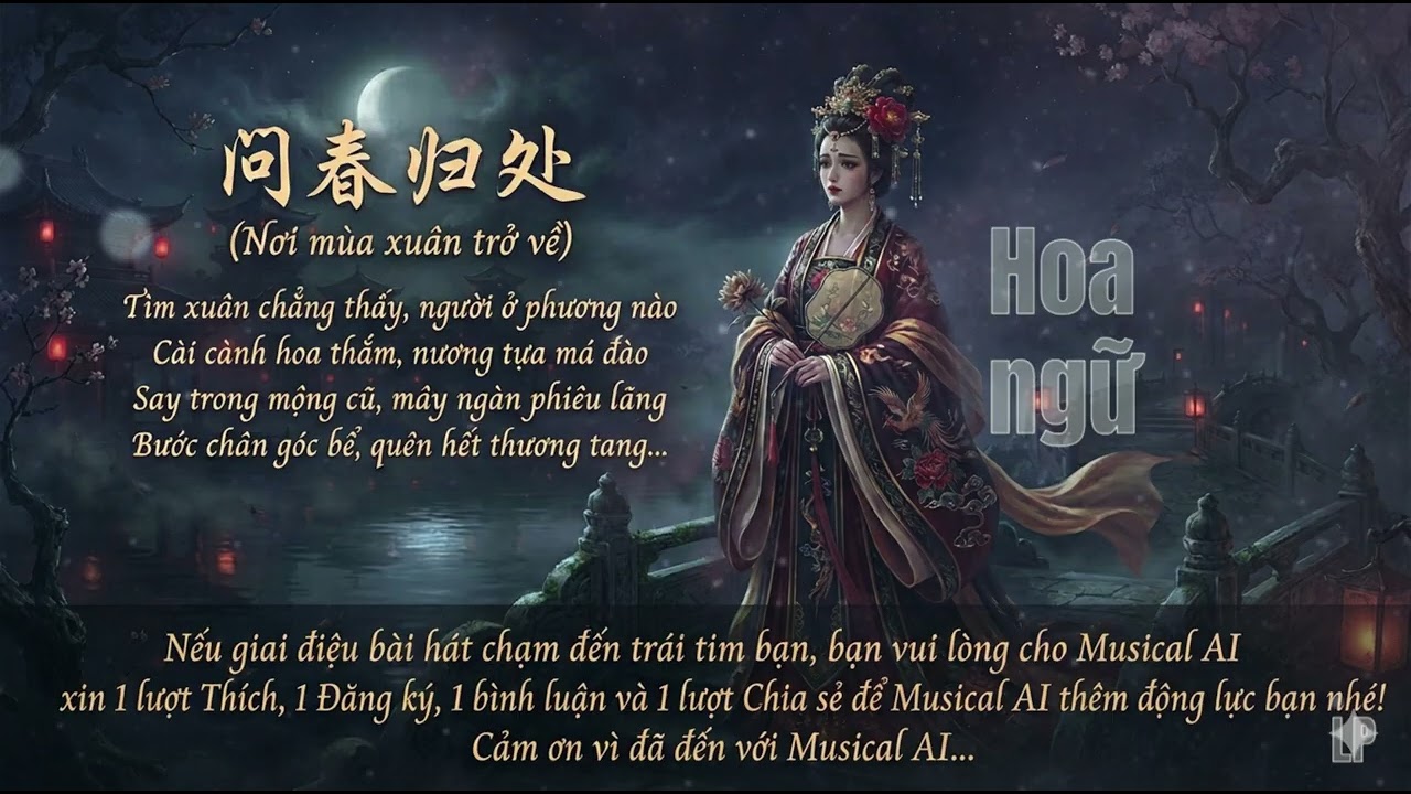 问春归处 (NƠI MÙA XUÂN TRỞ VỀ) | HOA NGỮ | ‪@musical-ai269  -Tuyệt Phẩm CổPhong TrungHoa | Musical AI