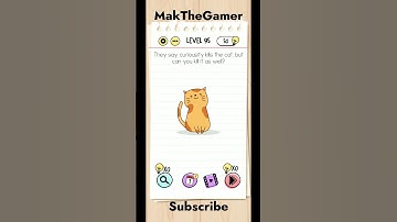 Brain Test - Level 95 - They say curiosity kills the cat... #Shorts