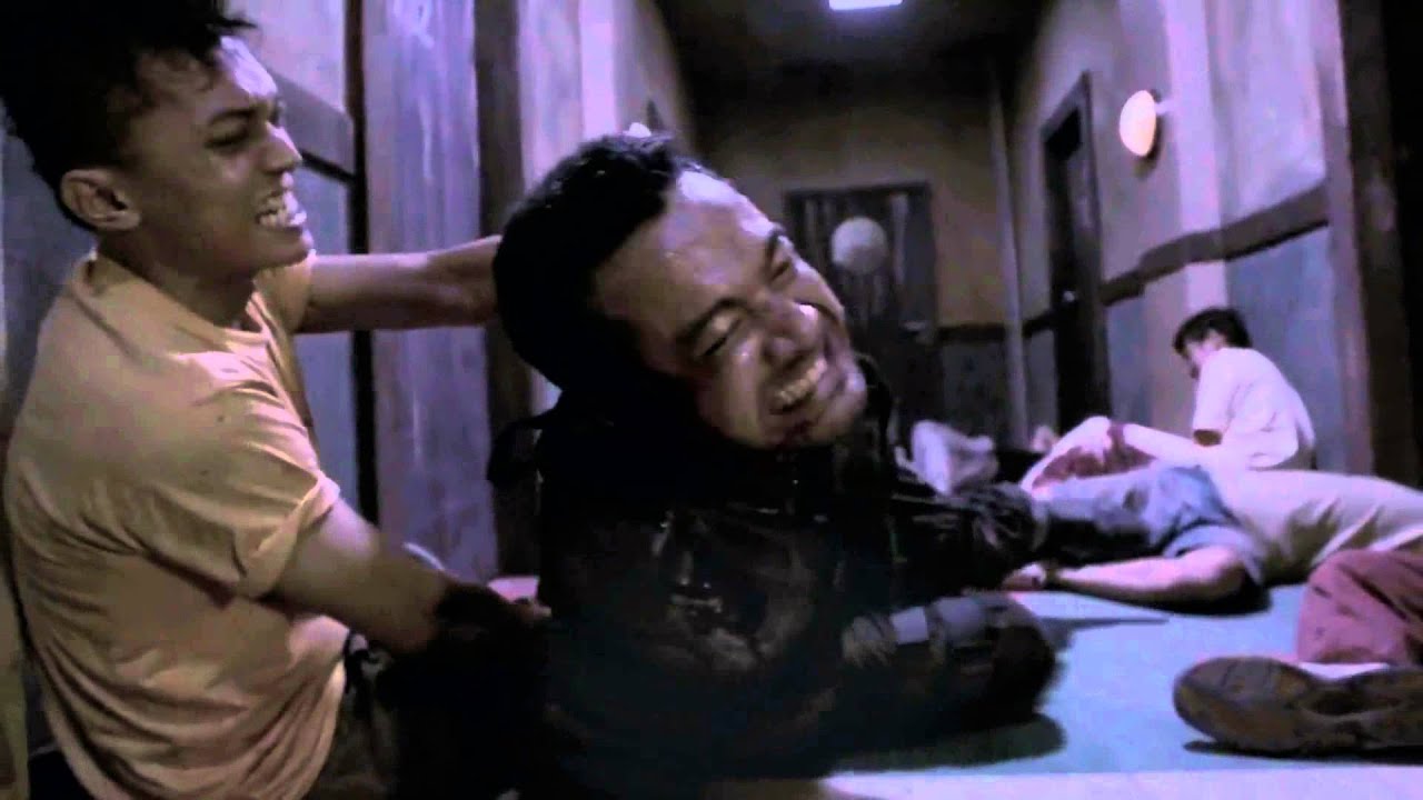The Raid Stabbing scene YouTube
