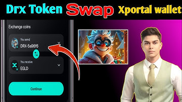 How to swap drx token in x portal wallet | how to sell drx token in Xpotarl wallet guide | doctor x