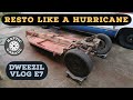 Hurricane Irma, Volkswagen Transaxle Removal, Painting, Chassis parts- VW Bug Dweezil Restoration E7