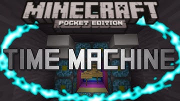 TIME MACHINE- Minecraft Pocket Edition! (Adventure Map)