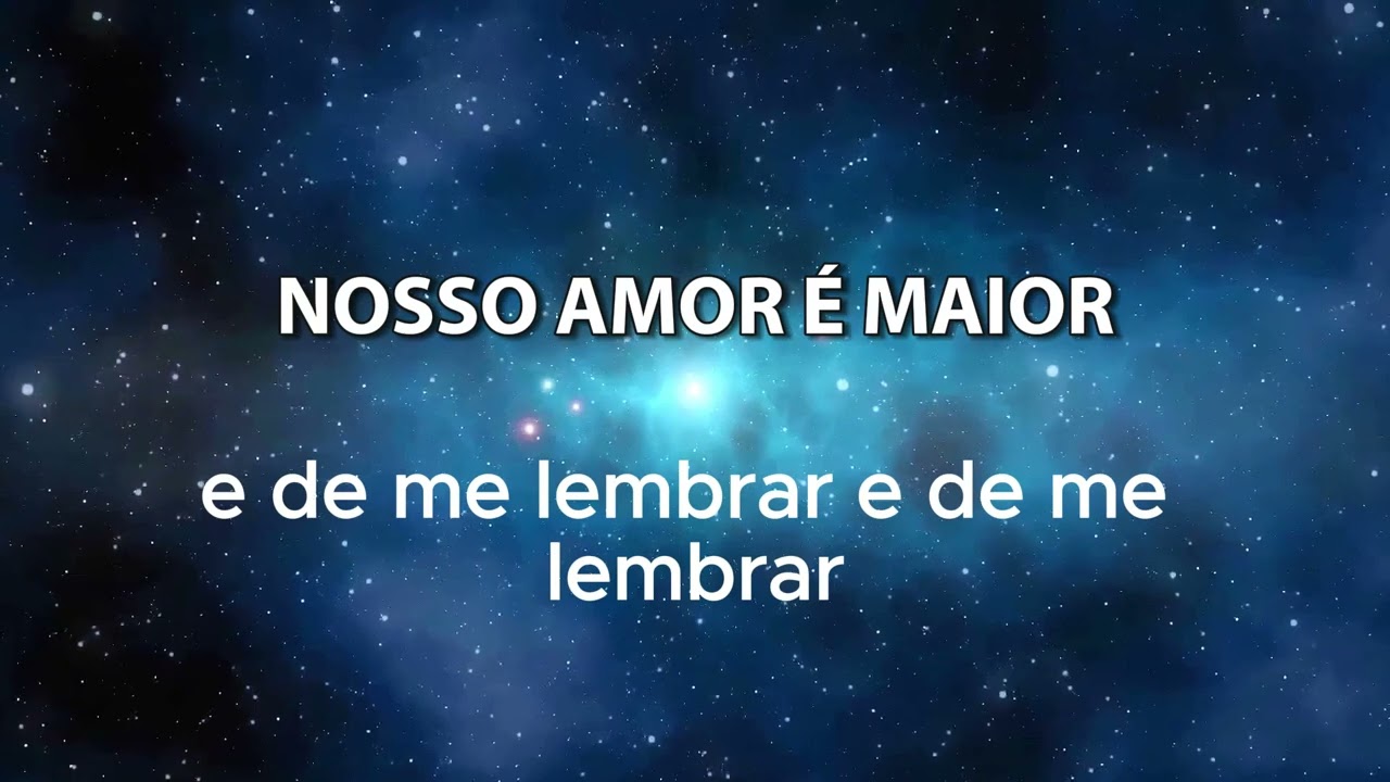 PLAYBACK NOSSO AMOR É MAIOR MOLECA 100 VERGONHA