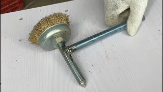 2-in-1 welder tools, iron brush and chisel tip 2-in-1 welder tools, iron brush and chisel tip