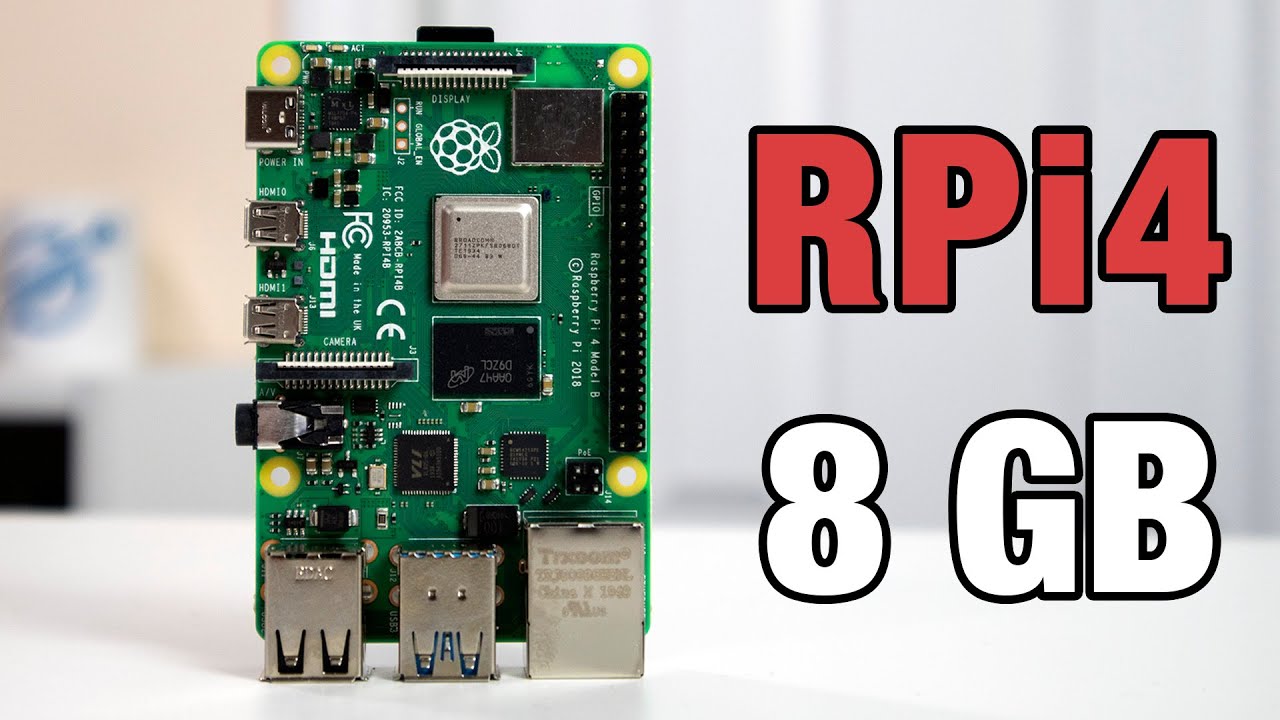 Raspberry Pi 4 8GB Ram First Look 