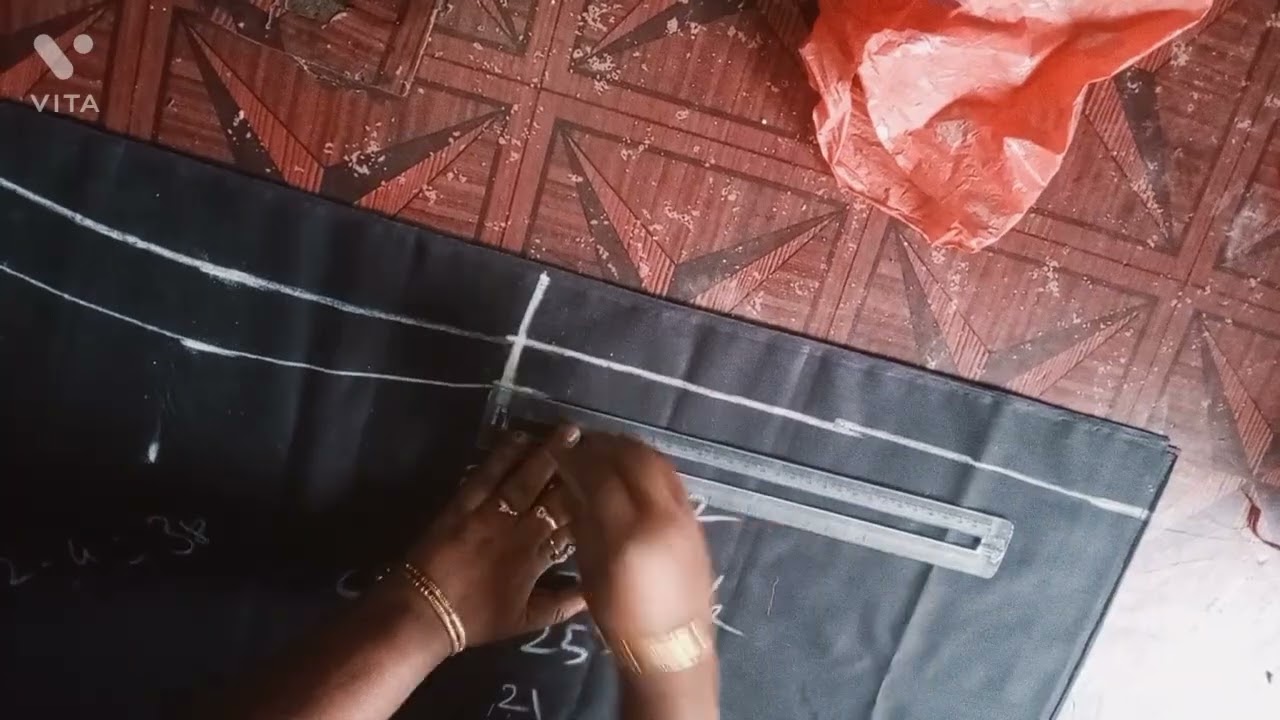 54 size kurti cutting tailoring