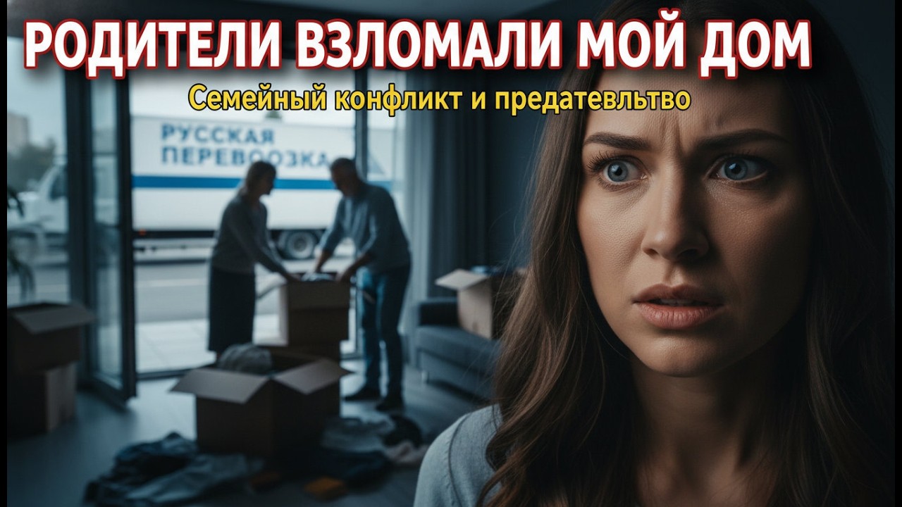 Родители ворвались в мой дом + и пытались украсть мою жизнь