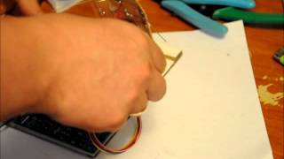 The Three Sensor Solar Tracker DIY Electronics Kit - Mechanical Assembly