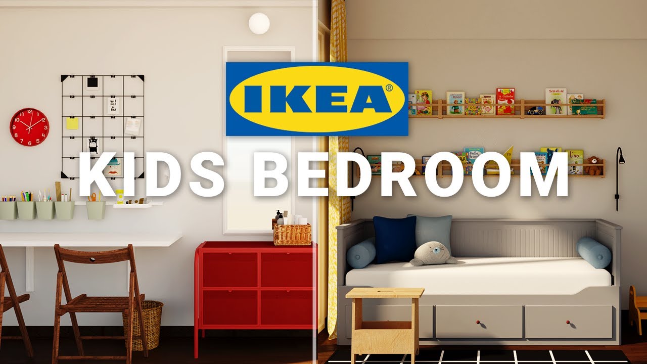 Дизайн детской спальни | Преображение | Идеи мебели Ikea | 2 спальни | @ikeaindia