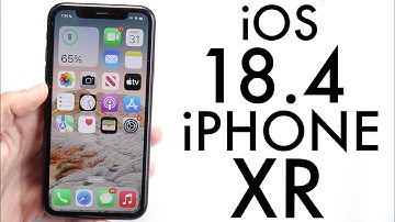 iOS 18.4 On iPhone XR! (Review)