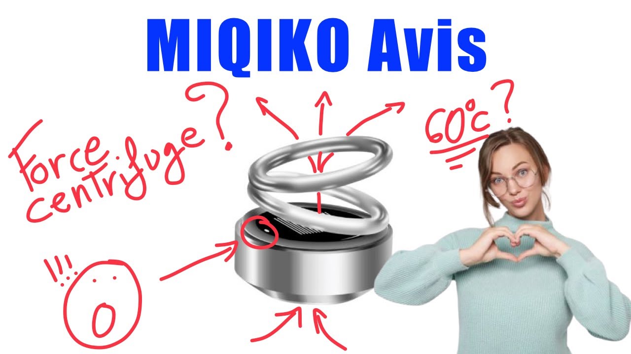 Chauffage moléculaire cinétique portable MIQIKO, mini réchauffeur